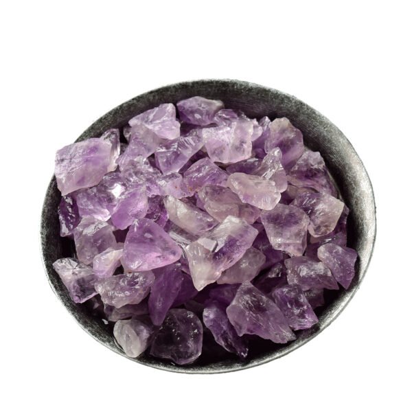 Natural Brazilian amethyst ore specimen crystal raw stone aromatherapy diffuser stone raw ore crushed demagnetization stone crystal